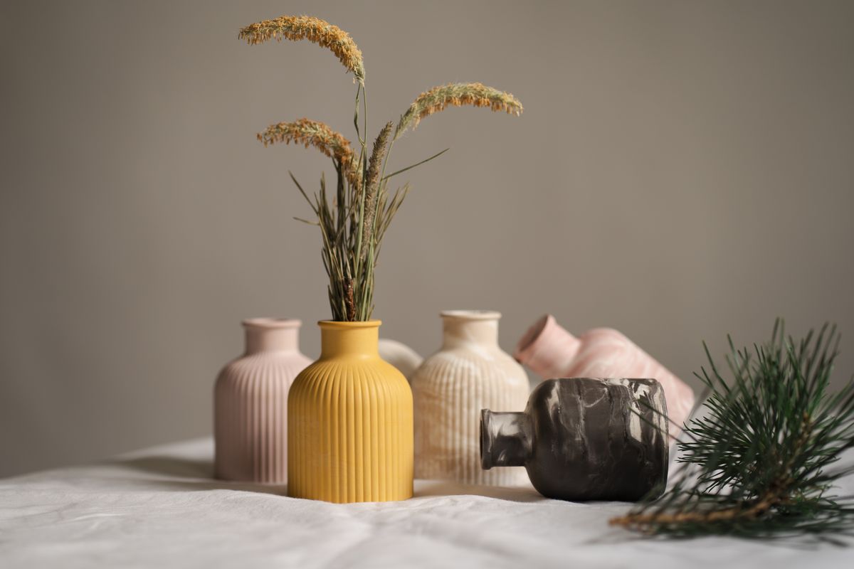 Decorative ceramic home decor pieces